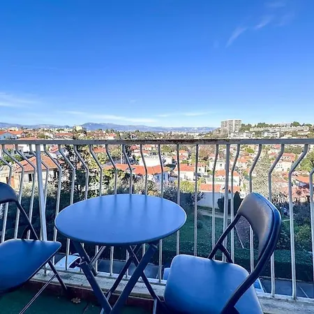 Imp Des Alpes - Pres De La Plage, Vue Sur La Mer, Moderne Et Lumineux. * Antibes